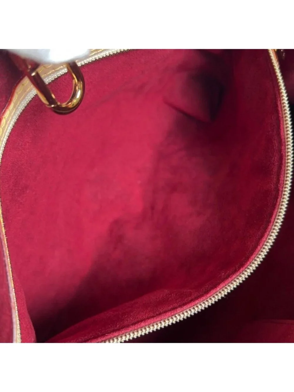 Louis Vuitton Handbag Aurelia MM Monogram Multicolor White Gold